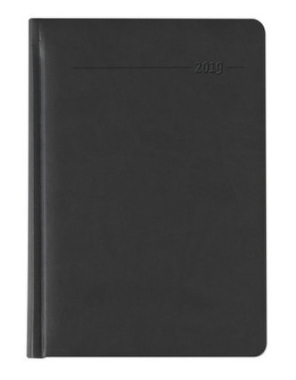 Buchkalender Mini Tucson schwarz 2019