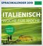 PONS Sprachkalender 2019 Italienisch Woche für Woche