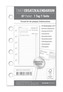 Timer Ersatzkalendarium A7 Pocket 2019