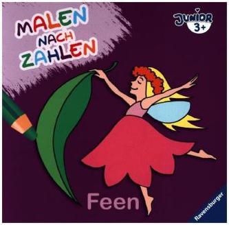 Malen nach Zahlen junior: Feen