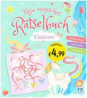 Mein magisches Rätselbuch Einhörner