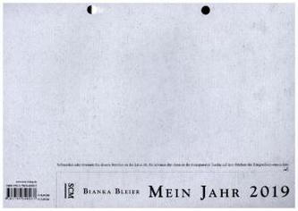 Mein Jahr 2019 - Loseblatt