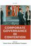 Corporate Governance in Contention