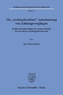 Die rechtsscheinbare Autorisierung von Zahlungsvorgängen.