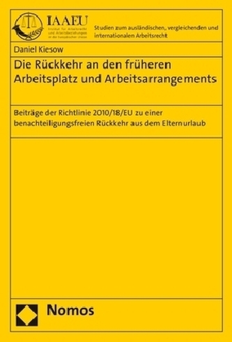 Die Rückkehr an den früheren Arbeitsplatz und Arbeitsarrangements