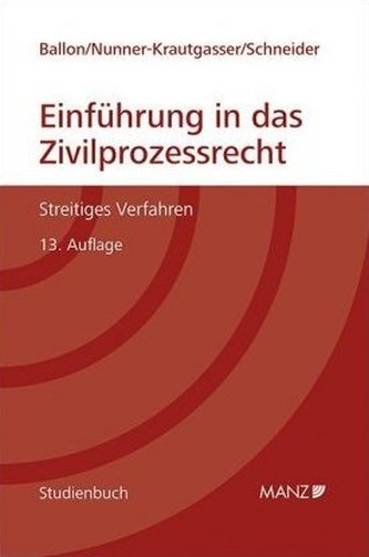 Einführung in das Zivilprozessrecht