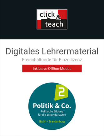 Digitales Lehrermaterial für die Jahrgangsstufen 9/10, Karte mit Freischaltcode