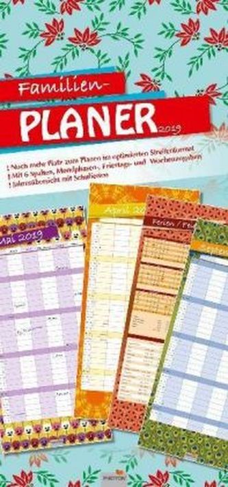 Familienplaner Retro 2019