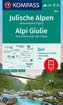Kompass Karte Julische Alpen, Nationalpark Triglav, Alpi Giulie