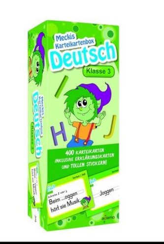 Karteibox Deutsch Klasse 3