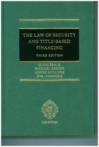 The Law of Security and Title-Based Financing