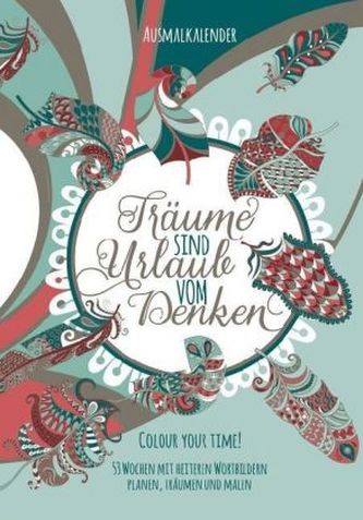 Ausmal-Timer Colourful Words 2019