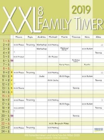 XXL Family Timer 8, 2019