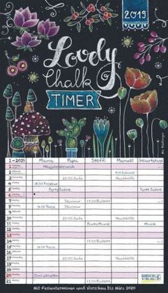 Lovely Chalk Timer 2019