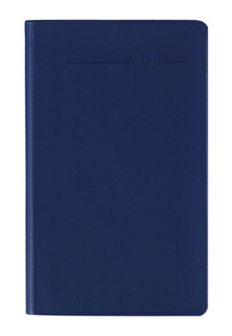 Taschenplaner PVC blau 2019