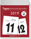 Tagesabreißkalender M 2019