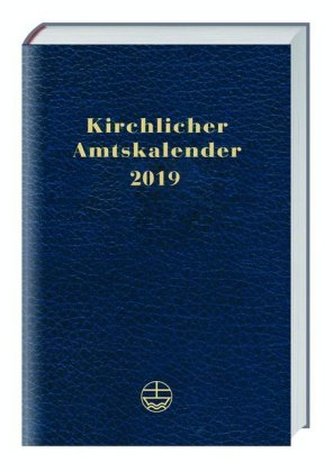 Kirchlicher Amtskalender 2019 - blau