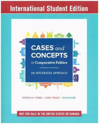 Cases and Concepts in Comparative Politics