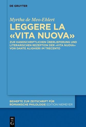 Leggere la Vita Nuova