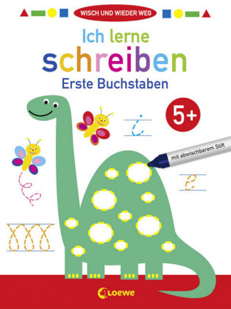 Wisch und wieder weg - Ich lerne schreiben - Erste Buchstaben