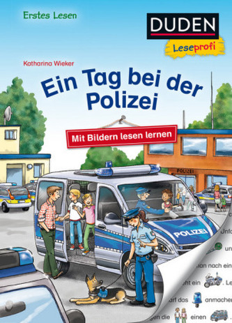 Duden Leseprofi - Ein Tag bei der Polizei, Erstes Lesen