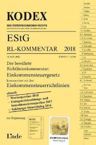 KODEX EStG Richtlinien-Kommentar 2018