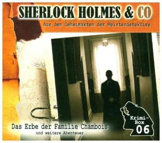 Sherlock Holmes & Co - Die Krimi Box, 3 Audio-CDs
