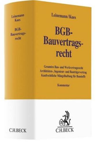 BGB-Bauvertragsrecht, Kommentar