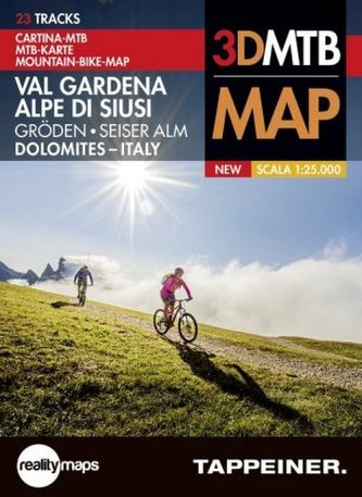 Mountainbike-Karte Gröden / Seiser Alm