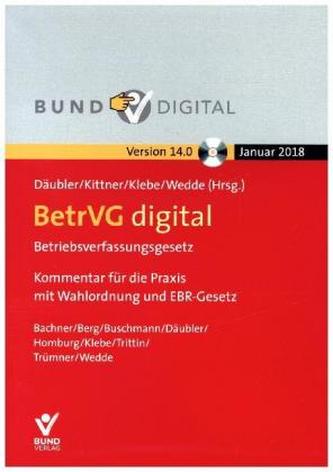 BetrVG digital, 1 DVD-ROM