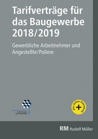Tarifverträge für das Baugewerbe 2018/2019