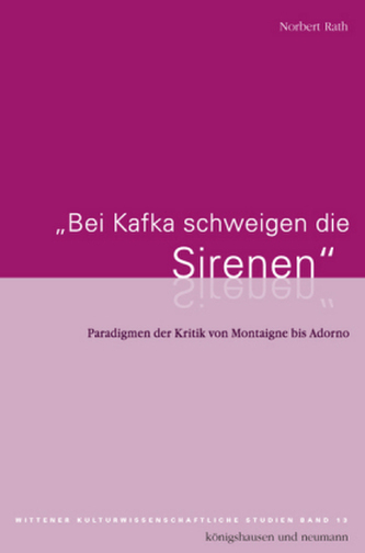 Bei Kafka schweigen die Sirenen
