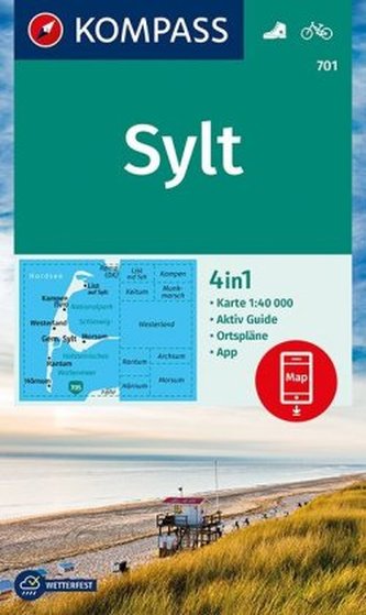 Kompass Karte Sylt