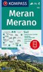 Kompass Karte Meran, Merano