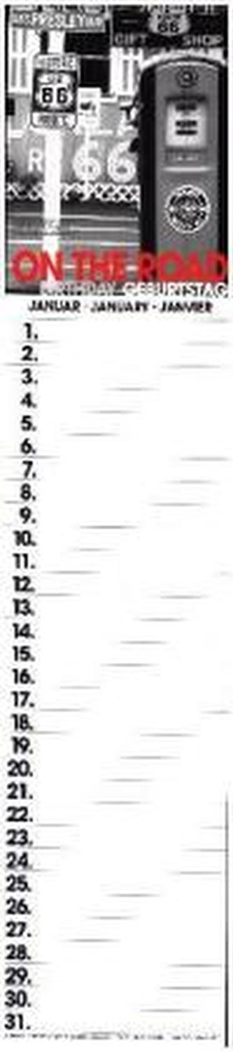 Geburtstagsplaner On the Road