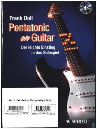 Guitar Theory Mega Pack, 3 Bde., m. 2 Audio-CDs + 1 MP3-CD