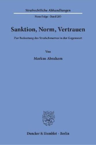 Sanktion, Norm, Vertrauen