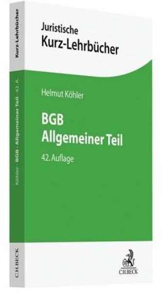 BGB Allgemeiner Teil