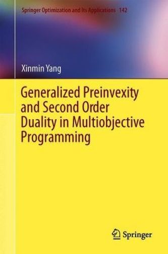 Generalized Preinvexity and Second Order Duality in Multiobjective Programming