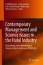 Contemporary Management and Science Issues in the Halal Industry
