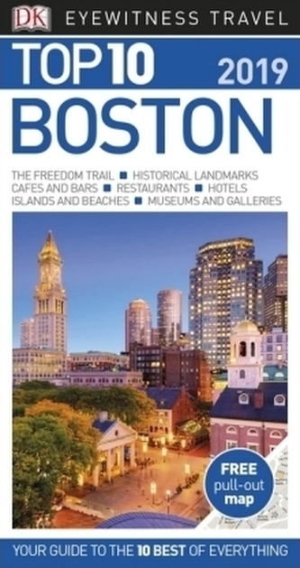 DK Eyewitness Top 10 Travel Guide Boston 2019