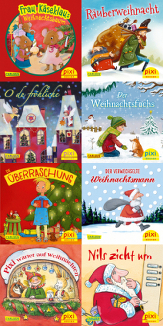 Pixi-Buch (O du fröhliche ...), 8 Hefte