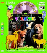 Svět zvířat Zvířátka v lese (kniha omalovánek s DVD)