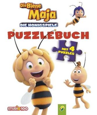 Die Biene Maja - Die Honigspiele Puzzlebuch