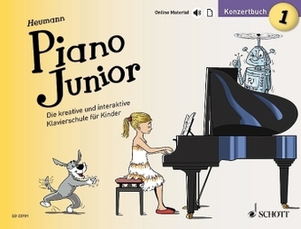 Piano Junior: Konzertbuch. Bd.1