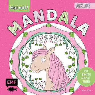 Mal mit! Mandala - Pferde