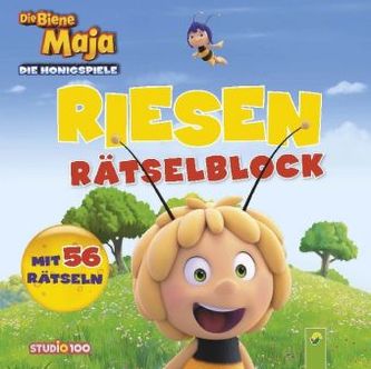 Die Biene Maja - Die Honigspiele: Riesenrätselblock