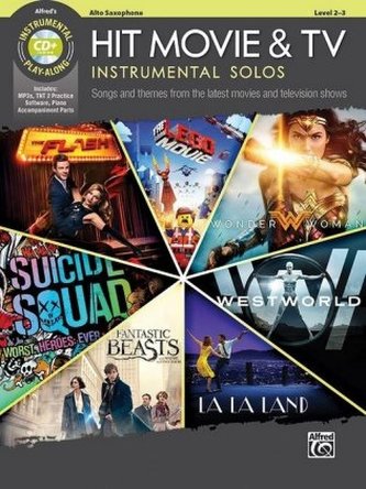 Hit Movie & TV Instrumental Solos, Alto Saxophone, w. Audio-CD