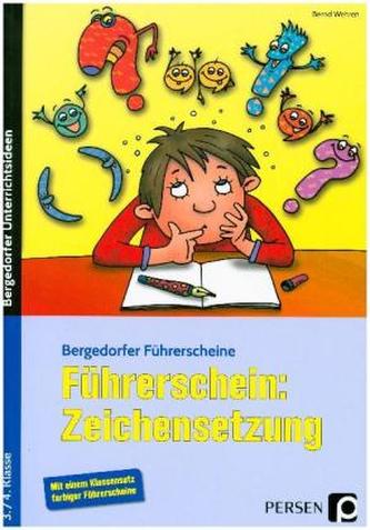 Führerschein: Zeichensetzung