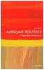 African Politics: A Very Short Introduction